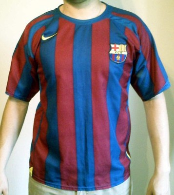 T-shirt piłkarska koszulka FCB Nike 90 roz. M