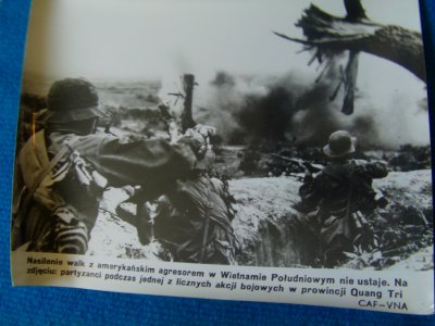 Zdjęcie. Wojna wietnamska. Partyzanci