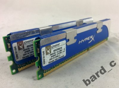 Kingston HyperX DDR1 2x1GB (2GB) 400MHz gw.12M !!!