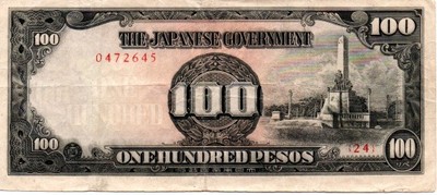 Filipiny 100 Pesos 1944 P-112a