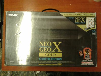SNK Neo Geo X Gold Limited Edition