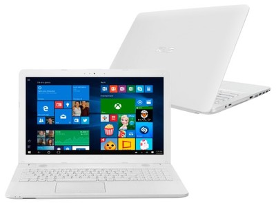 Biały laptop ASUS R541UA i3 FHD 8GB 240SSD WIN10 - 6760446126 - oficjalne  archiwum Allegro