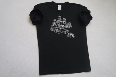 ADIDAS koszulka czarna t-shirt logo nadruk____L/XL
