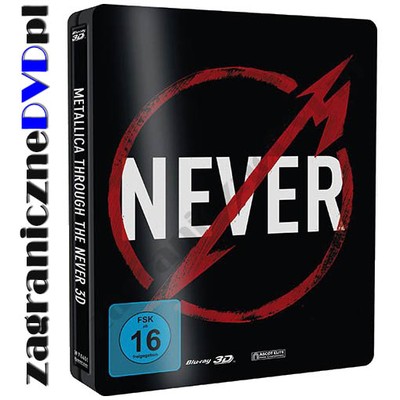 Metallica 2 Blu-ray 3D Through The Never STEELBOOK