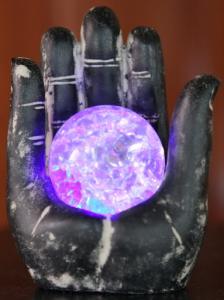 Figurka Ręka - Podświetlana kula