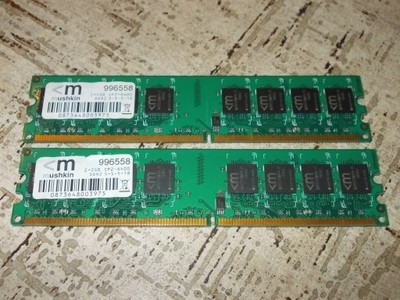 4GB 800MHz DDR2 Mushkin Dual