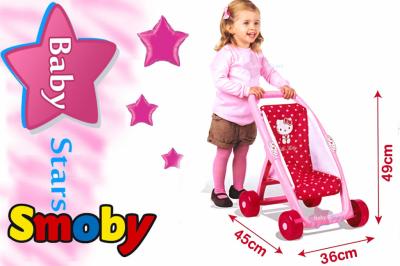 Smoby Hello Kitty Wózek Spacerówka mała  513834