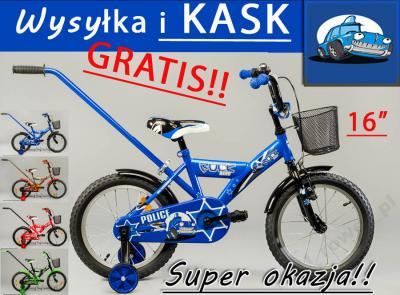 SUPER ROWER BMX 16 ROCK + KASK tylko do 19 Luty!!