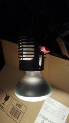 Stara niemiecka lampka klipsowa OSRAM 75W