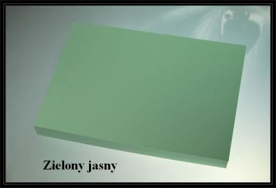 Papier kolorowy zielony jasny A4 100 ark 220g