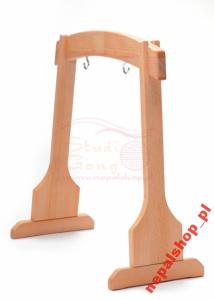 Drewniany Stojak Na Gong Do -40 cm- Drewno Bukowe