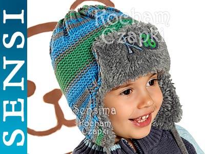Kocham czapki zimowa czapka dla chłopca 44-46 - 4528916554 - oficjalne  archiwum Allegro