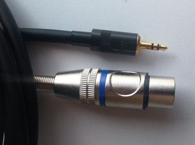SHELLER kabel /stereo mini jack 3.5/XLRżeński  10m