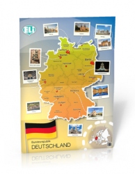 Landkarte Deutschland - Poster