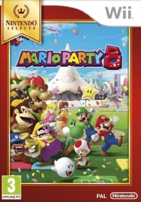 Nintendo Selects Mario Party 8 (Nintendo Wii)