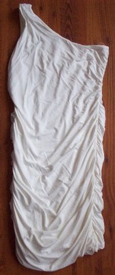 Sukienka ecru mini Topshop 36 S/ 38 M