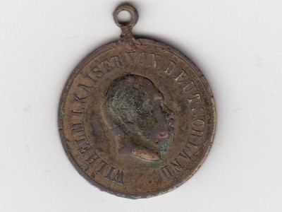 Medal niemiecki z pomorza.