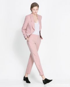 Mohito spodnie różowe S eleganckie