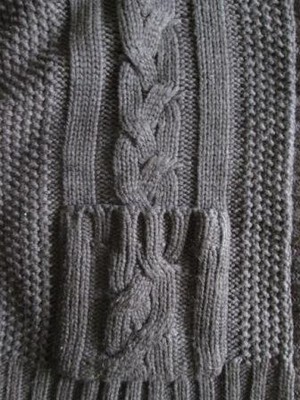 ANETPOL sweter, kaptur - rozm. XL, gruby splot - 6567139702 - oficjalne  archiwum Allegro