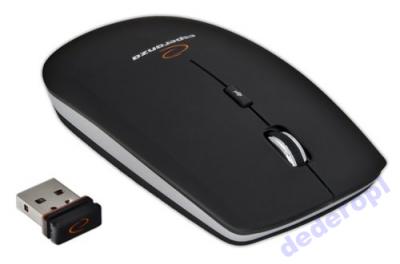 Plaska myszka idealna do laptopa Design 1600DPI