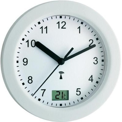 Zegar łazienkowy analogowy DCF, TFA, śr. 17 cm