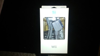 KABEL RGB SCART DO Wii i WiiU ORYGINALNY NINTENDO