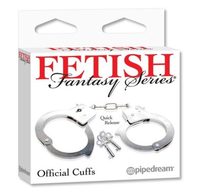 Fetish Fantasy Official Handcuffs Kajdanki Metalow