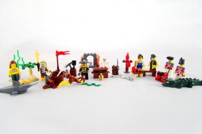 Lego 6299 Pirates Advent Calendar piraci - 5407817225 - oficjalne archiwum  Allegro
