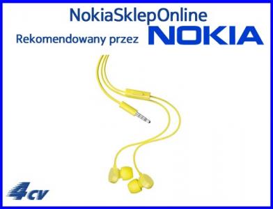 Słuchawki stereo Nokia WH-208 Żólte, FV23%
