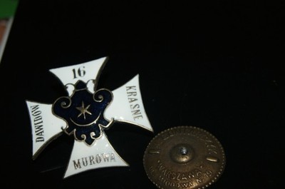 odznaka pułkowa -oficerska