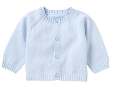 MOTHERCARE rozpinany sweterek błękit NOWY 80
