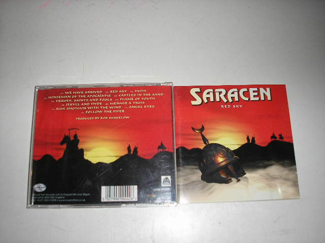 SARACEN-Red sky-CD