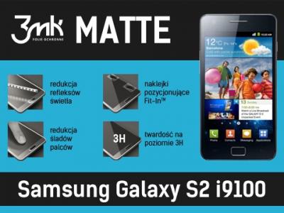 Matowa folia 3mk MATTE na Samsung S2 i9100