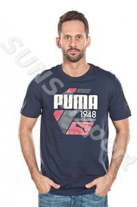 Puma Fun S.Casual Logo Tee (S) Koszulka Męska