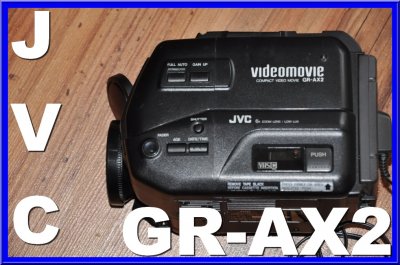 Kamera wideo Japońskiej firmy JVC GR-AX2 VHS C AV