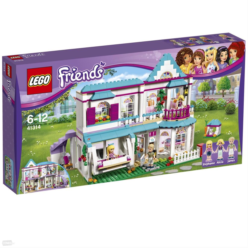 LEGO FRIENDS Dom Stephanie 41314 NAJTANIEJ W KRAJU - 7059813456 - oficjalne  archiwum Allegro