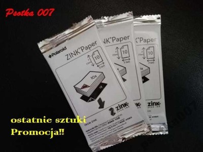 Polaroid ZINK Paper 2x3 - 50 zdięc  Wysyłka gratis