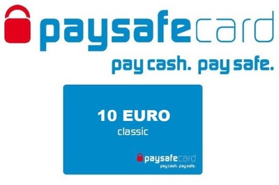 Paysafecard doładowanie 10 euro automat 24/7