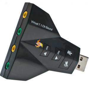 KARTA MUZYCZNA USB 7.1 3D DŹWIĘKOWA VIRTUAL FV