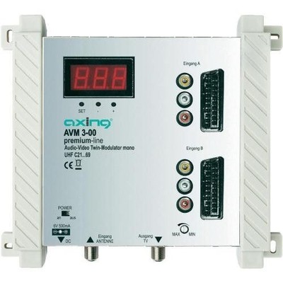 Modulator AV Axing AVM 3-00 TWIN, 470 - 862 MHz