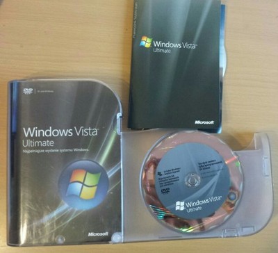 Windows Vista Ultimate BOX 32/64-bit LUBLIN