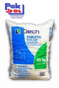 Tabletki solne Sól Tabletka Zmiękczaczy Ciech 25kg
