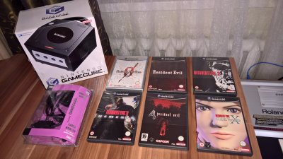 Gamecube BOX + Resident 0 1 2 3 4 CV - JAK NOWE