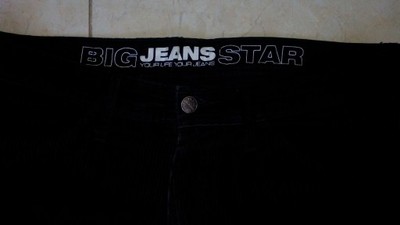 Spodnie męskie BIG STAR W 33 L 32 !-czarne