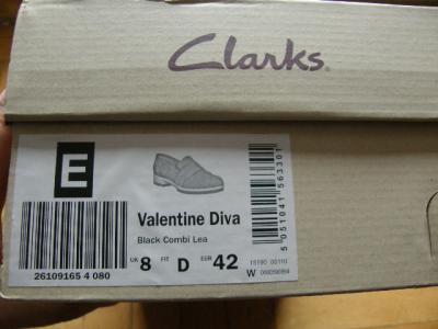 CLARKS Valentine Diva mokasyny roz 42 nowe