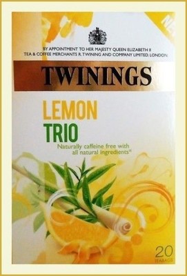 Twinings Trio Of Lemon 20 Tea Bags 40G
