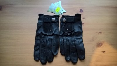 Skórzane rękawiczki do samochodu