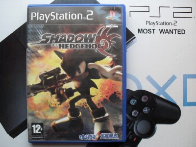 SHADOW THE HEDGEHOG PS2 PLAYSTATION 2 _MW_