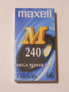 Kaseta VHS MAXELL E-240 video 240 minut NOWA TANIO