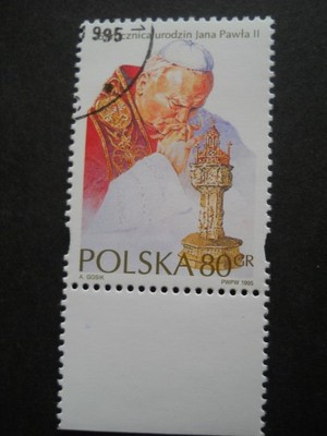 Polska - Papież Jan Paweł II - Fi. 3388 kasowany